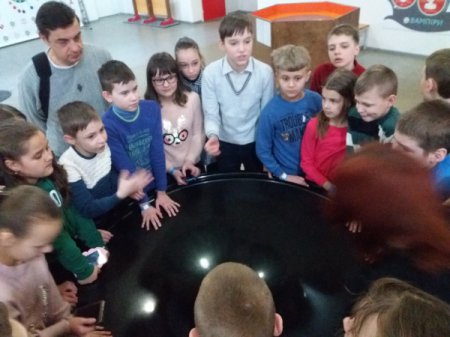 Учні 5-Б класу відвідали Музей популярної науки і техніки «Експериментаніум»