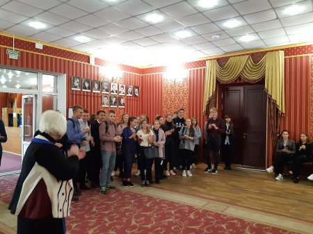 18 вересня учні 31 та 32 груп ліцею «Білоцерківський колегіум»відвідали виставу «Кайдашева сім'я»