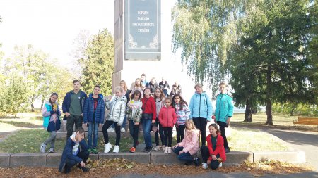 12 жовтня, відбулася спільна поїздка 6-А та 6-Б класу до Археологічного музею в с. Трипілля та Софійського собору міста Києва.