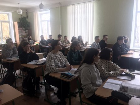 Зустріч учнів ліцею «Білоцерківський колегіум» із інспектором ювенальної превенції