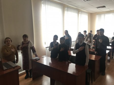 До Дня Соборності України в ліцеї «Білоцерківський колегіум» пройшов захід «Україна – брама Європи»