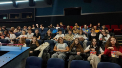 Учні Білоцерківського академічного ліцею «Колегіум» переглянули документальний фільм «Океан Ельзи. Спостереження шторму»