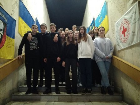 Учні 11 групи ліцею "Білоцерківський колегіум" відвідали виставку у краєзнавчому музеї міста