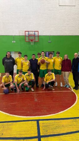 Вітаємо баскетбольну команду ліцею!